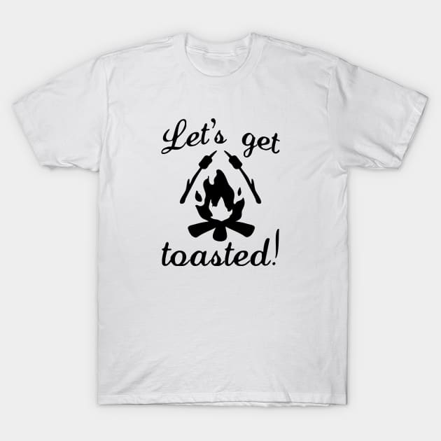 Let's Get Toasted T-Shirt by VectorPlanet